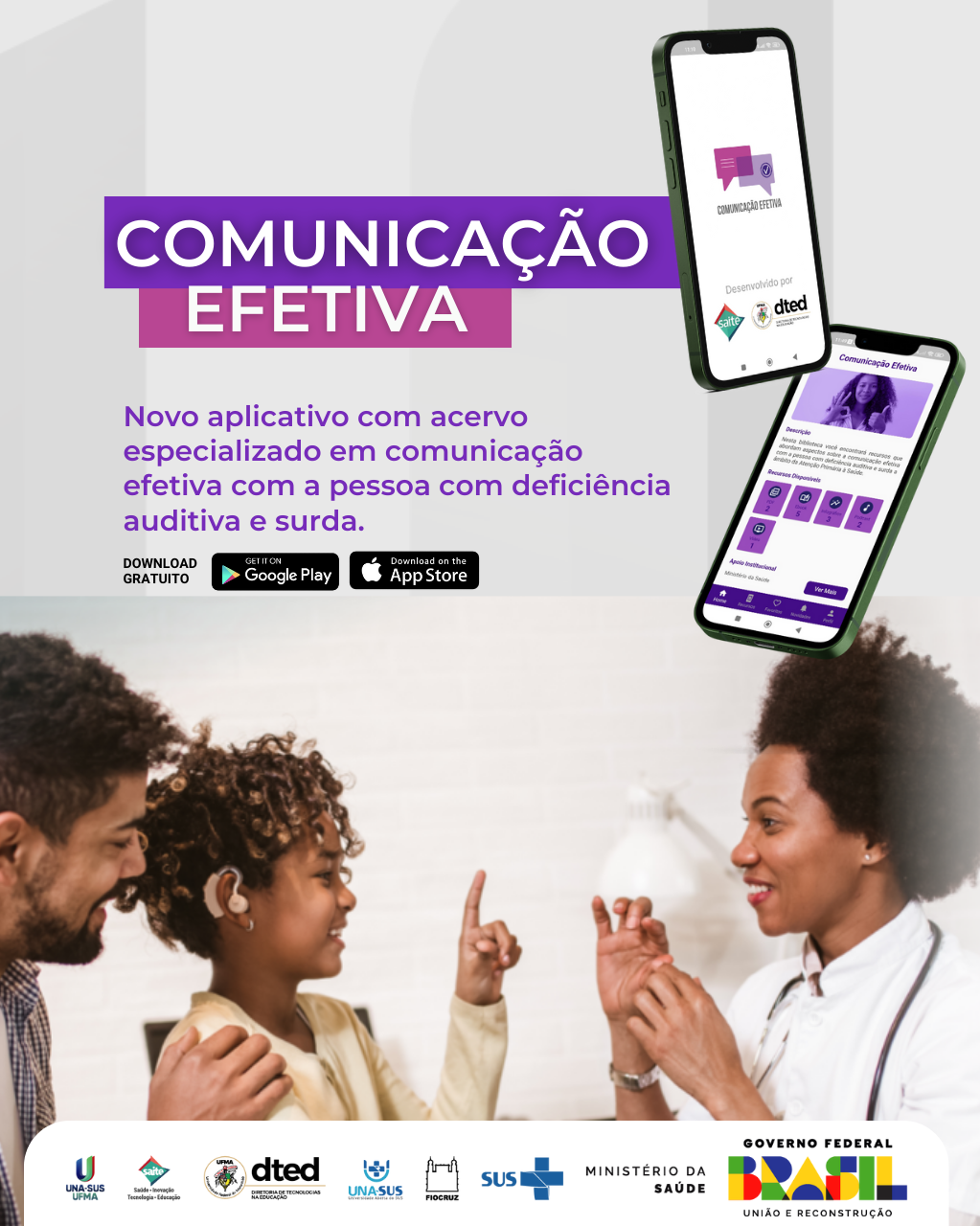 Comunicação e Inclusão: UNA-SUS/UFMA disponibiliza novo aplicativo